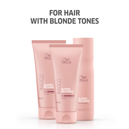 Wella INVIGO Blonde Recharge Cool Blonde Color Refreshing Conditioner 200ml